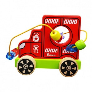 Лабиринт-каталка - Пожарная машина (Alatoys, ЛБ2015)