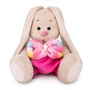 Мягкая игрушка - Зайка Ми в банте малыш, 15 см (Budi Basa, SidX-317)