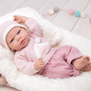 Кукла Elegance Andie, с соской и подушкой, 40 см (Arias, Т19804)