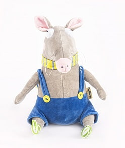 Мягкая игрушка - Крыса Афоня, 25 см (Gulliver, 66-PT013R)