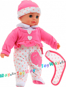 Интерактивный пупс Bambolina BEBE, 34 см. (Dimian, BD348RU)