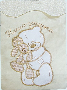 Постельное белье Сабина, 3 предмета, бежевое (Золотой Гусь, 2213-z)