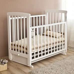 Кровать детская Красная звезда С 700 Марина, без ящика, белый (Красная Звезда, КЗ-С 700_белый)