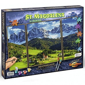 Раскраска по номерам - Триптих - Святая Магдалена, 50 х 80 см (Schipper, 9260760)