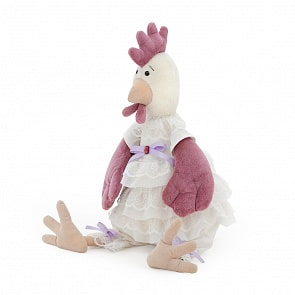 Мягкая игрушка - Курочка Люсьен, 35 см (Orange, OS110/35)