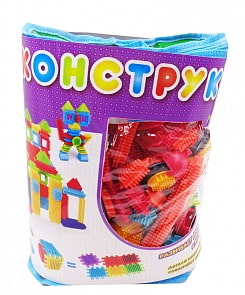 Конструктор с щетинками Кид Блок, 150 деталей (ABtoys, PT-00786)