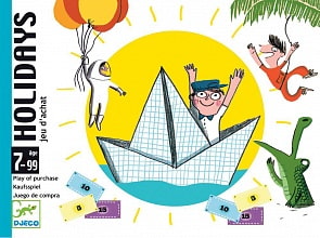Детская настольная карточная игра - Каникулы (Djeco, 05154)