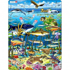 Пазл – Водоросли, 60 деталей (Larsen, FH13k)