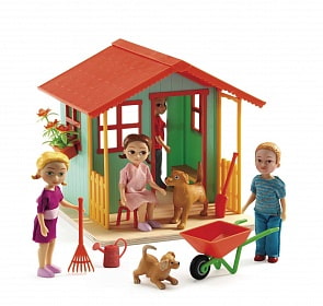 Игровой набор - Садовый домик (Djeco, 07835k)