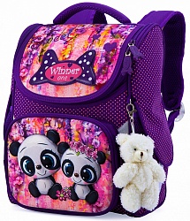 Ранец Winner One 2042, брелок мишка (Winner, 2042) - миниатюра