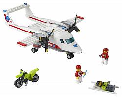 Lego City. Самолет скорой помощи (Lego, 60116-L) - миниатюра