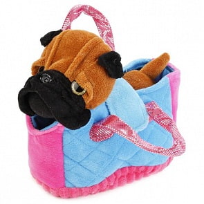 Мягкая игрушка - Собачка в сумке, 17 см. (My Friends, CT161127R2-17Bsim)
