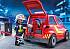Промо игровой набор: Пожарник с машиной  - миниатюра №3
