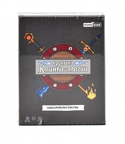 Игра настольная карточная. Хроники клинка и магии (Рыжий кот, ИН-9898)