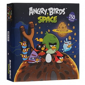 Пазлы - Angry Birds, 150 элементов (Hatber, 150ПЗ4_10500)