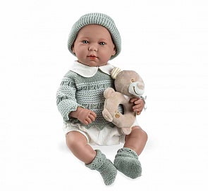 Пупс Elegance с игрушкой, 45 см, звук (Arias, Т11119)