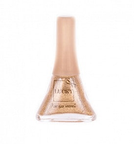 Лак цвет золотой металлик № 096 (Lucky , Т11186)