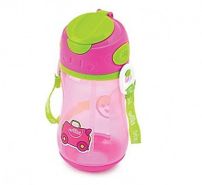 Бутылочка для воды Trunki, розовая (Trunki, 0295-GB01)
