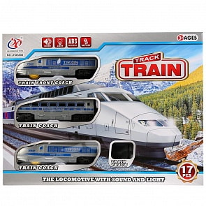 Железная дорога, свет + звук, длина полотна 88 см (B1819888)