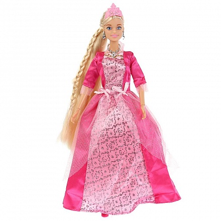 Кукла София принцесса с длинными волосами 29 см, аксессуары 