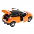 Джип Renault Kaptur оранжево-черный, 12 см, открываются двери, инерционный механизм  - миниатюра №3