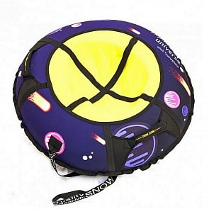 Санки надувные тюбинг дизайн - Комета, диаметр 105 см. (RT, 6745RT)