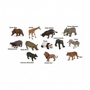 Набор миниатюр - Дикие животные №1 (Collecta, A1105)