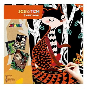 Цветная гравюра Волшебные животные (Avenir, CH1542)