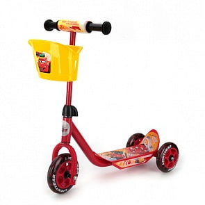 Трехколесный самокат Disney — Тачки, нагрузка до 20 кг (Next, ST-PL-CARSsim)