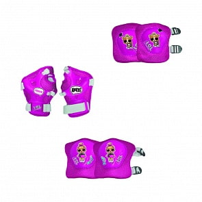 Комплект защиты – LOL, наколенники, налокотники, перчатки (1Toy, Т17108)