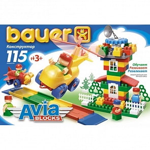 Конструктор «Авиа», 115 элементов (Кроха, 245b)
