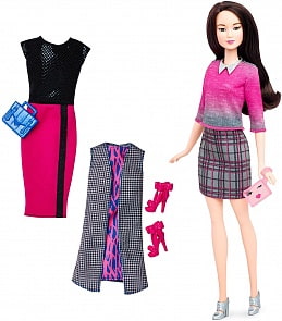 Кукла Barbie с набором одежды, 29 см (Mattel, DTD99)