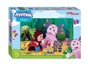 Пазлы Лунтик, 35 деталей (Step Puzzle, 91127)