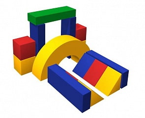 Мягкий конструктор – Тоннель, 16 деталей (Romana, ДМФ-МК-16.90.12)