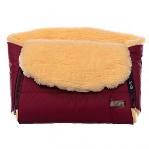 Муфта меховая для коляски Nuovita Vichingo Pesco Bordo/Бордовый (Nuovita, NUO-mVICP_2145)