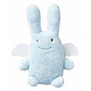 Игрушка мягкая - Зайка с крылышками, 18 см, голубой (Trousselier, TRO-V1081 02)
