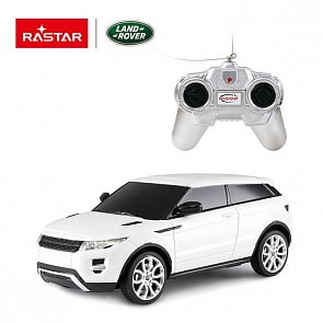 Машина р/у 1:24 - RangeRover Evoque, цвет белый (Rastar, 46900W)