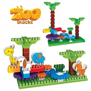 Конструктор Зооблокс - Веселая Карусель (Bauer, 586b)