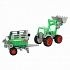 Трактор-погрузчик с полуприцепом №2 из серии Фермер-техник в коробке  - миниатюра №3