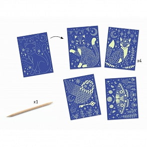 Набор для творчества - Ночь (Djeco, 09735)