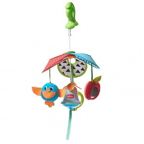 Механический подвес на коляску - Солнечная полянка, с игрушками (Tiny Love, 1113401110)