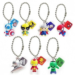  Брелок на цепочке Marvel (Tomy, T88421)
