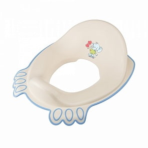 Накладка на унитаз детская с декором, цвет светло-голубой (Бытпласт, 431308831)