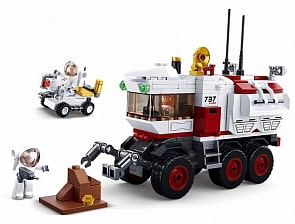 Конструктор - Машина с фигурками, 354 детали (Sluban, M38-B0737)