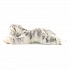 Мягкая игрушка - Детеныш белого тигра лежащий, 54 см  - миниатюра №3