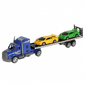 Трейлер инерционный с машинками, разные цвета (B1873180) (ассортимент)