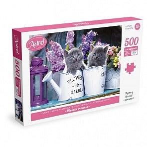 Пазл из серии Астрель - Двойное счастье, 500 деталей (Origami, 05608)