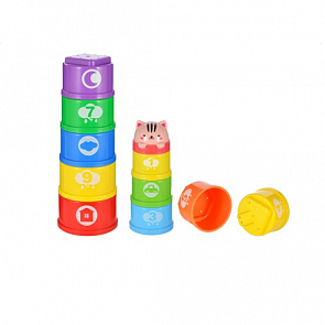 Пирамидка-формочки Добрый кот (Жирафики, 939491) Пирамидка-формочки Добрый кот (Жирафики, 939491)