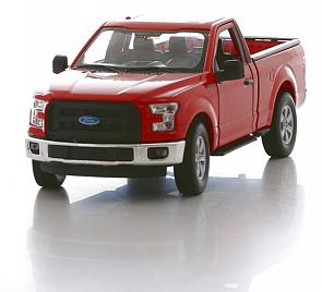 Модель Ford F-150, масштаб 1:24 (Welly, 24063)