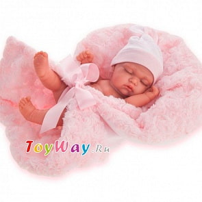 Кукла-младенец - Франциско в розовом, 26 см (Antonio Juans Munecas, 4074P)